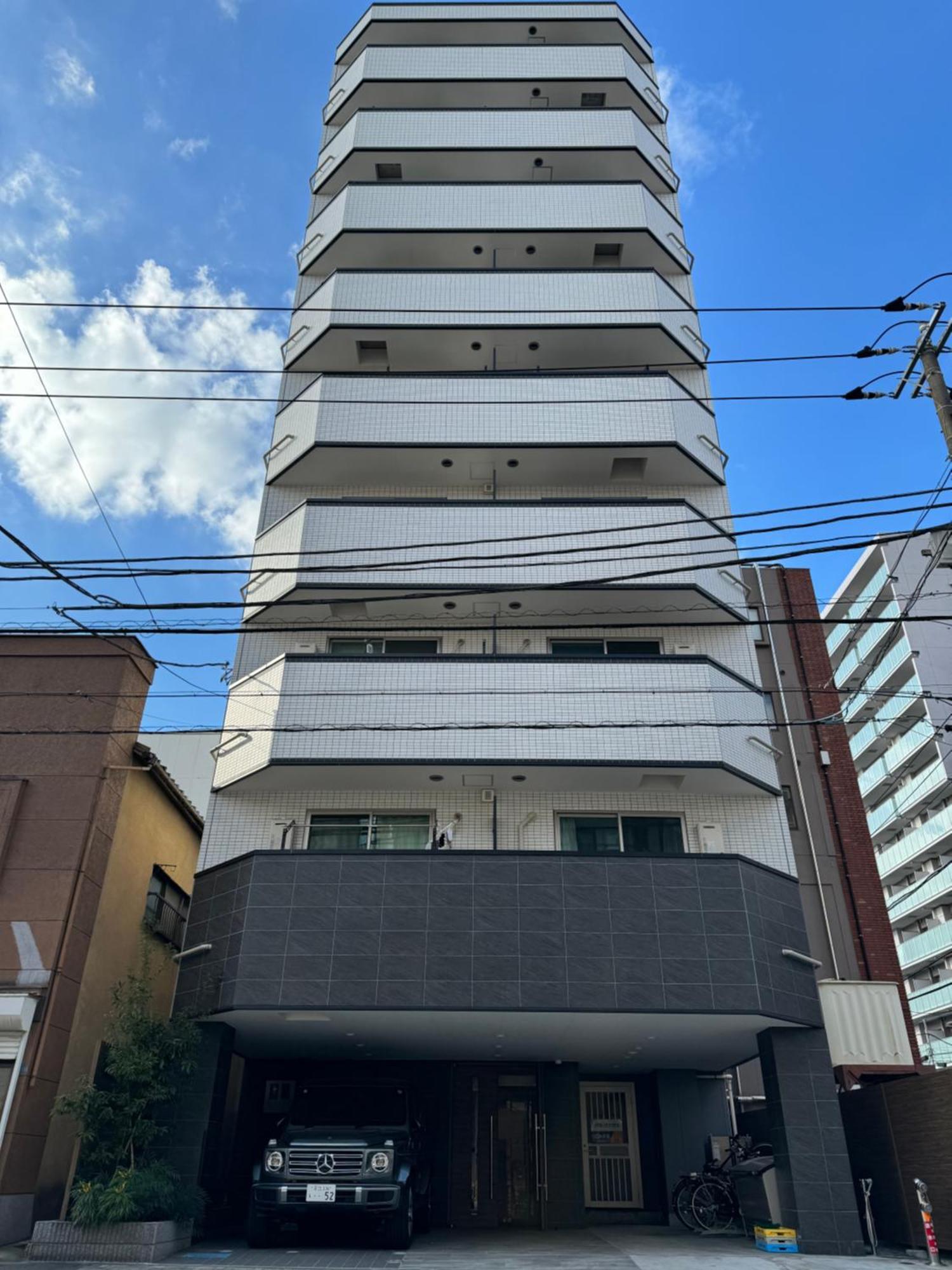 Calum Asakusa Imado Tokyoカルム浅草今戸ツインルーム新築民泊東京浅草隅田川今戸神社近くスカイツリー見えるコンビニコインランドリー近くある浅草駅まで徒歩圏内アクセス便利成田空港羽田空港銀座渋谷東京駅直通 Extérieur photo