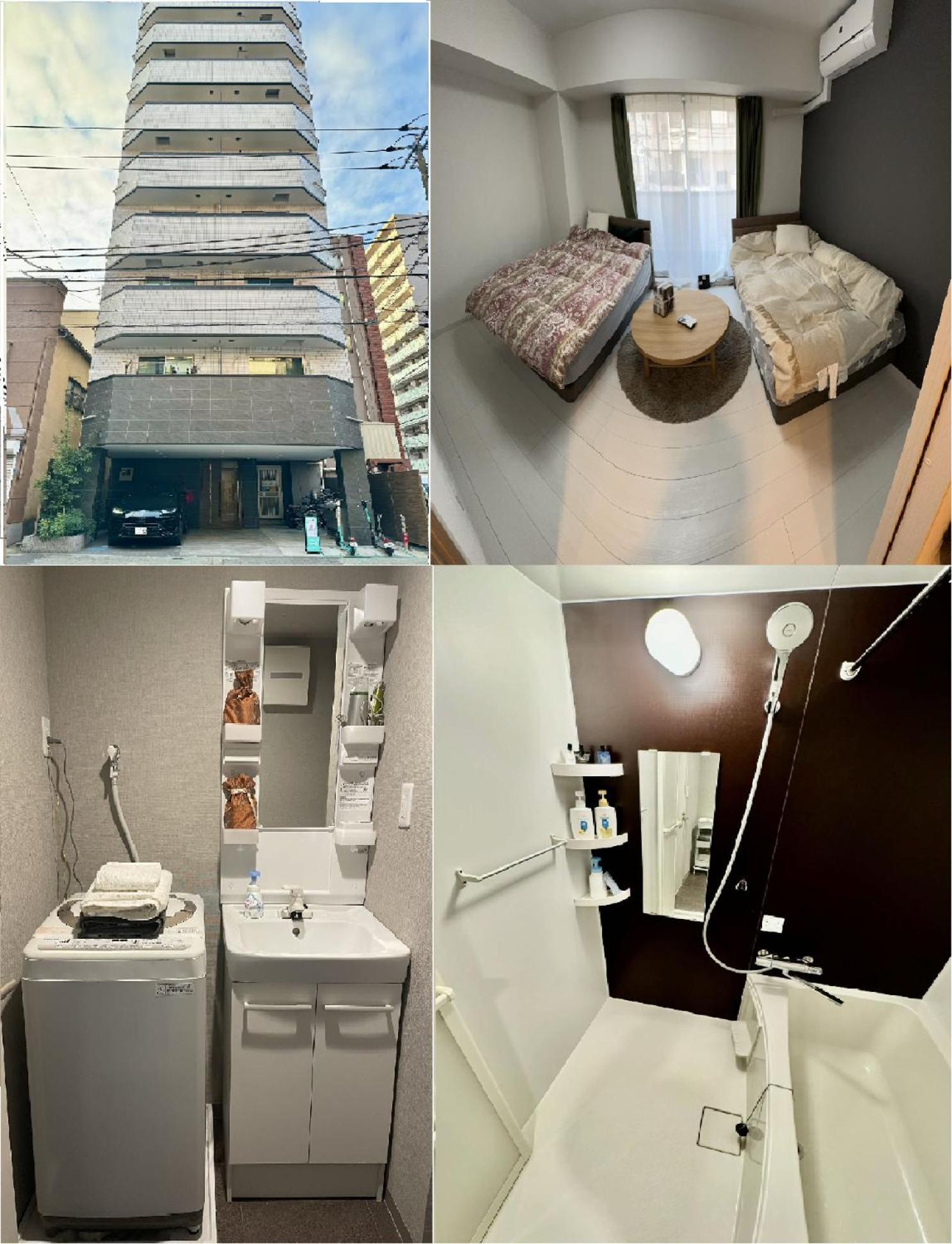 Calum Asakusa Imado Tokyoカルム浅草今戸ツインルーム新築民泊東京浅草隅田川今戸神社近くスカイツリー見えるコンビニコインランドリー近くある浅草駅まで徒歩圏内アクセス便利成田空港羽田空港銀座渋谷東京駅直通 Extérieur photo