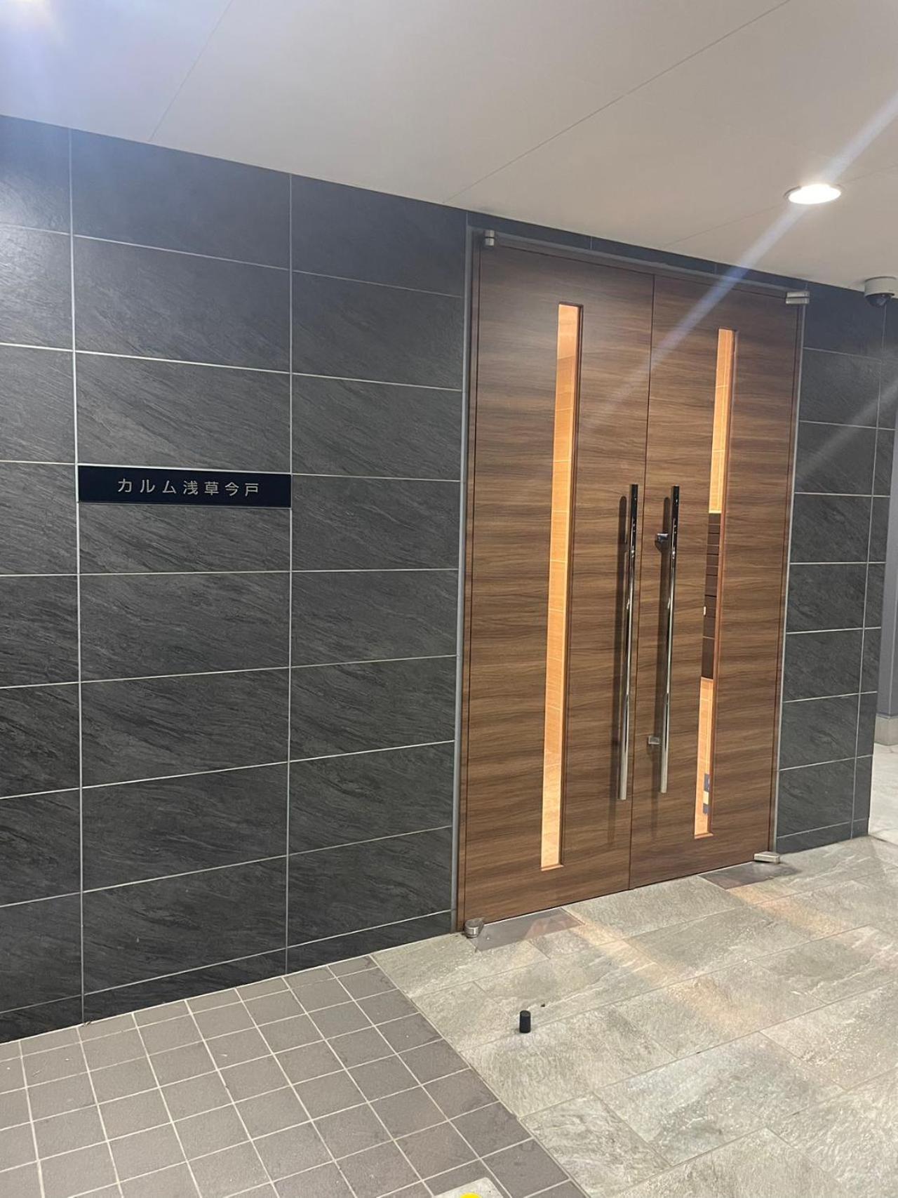 Calum Asakusa Imado Tokyoカルム浅草今戸ツインルーム新築民泊東京浅草隅田川今戸神社近くスカイツリー見えるコンビニコインランドリー近くある浅草駅まで徒歩圏内アクセス便利成田空港羽田空港銀座渋谷東京駅直通 Extérieur photo
